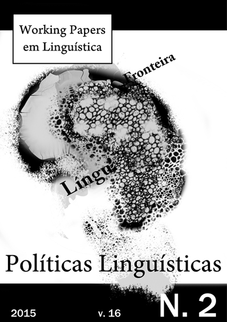 					Visualizar v. 16 n. 2 (2015): Políticas Linguísticas
				