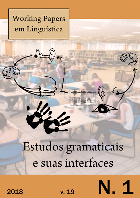 					Visualizar v. 19 n. 1 (2018): Estudos Gramaticais e suas interfaces
				