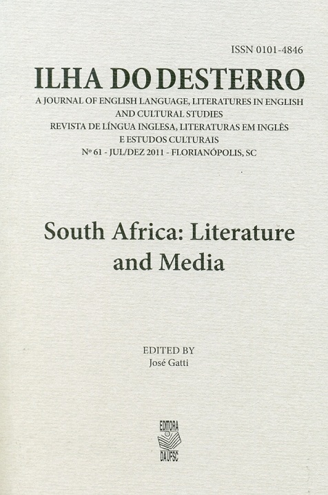 					Visualizar n. 61 (2011): South Africa: Literature and Media
				