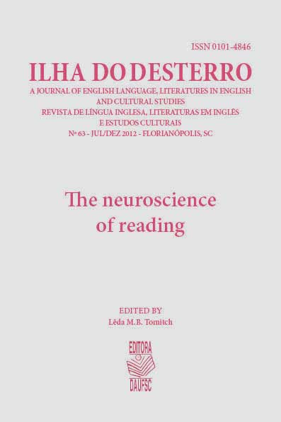 					Visualizar n. 63 (2012): The Neuroscience of Reading
				