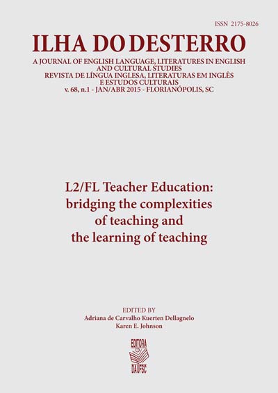 					Visualizar v. 68 n. 1 (2015): L2/FL Teacher Education: bridging the complexities of teaching and the learning of teaching
				