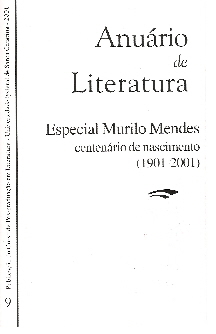 					Visualizar Número 9, 2001 - Especial Murilo Mendes
				