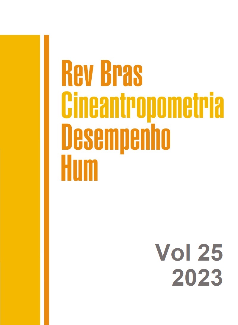 					Ver Vol. 25 Núm. 1 (2023): Revista Brasileira de Cineantropometria e Desempenho Humano 
				