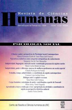 					Visualizar N. 1 - Psicologia social 1999 (Edições Temáticas)
				