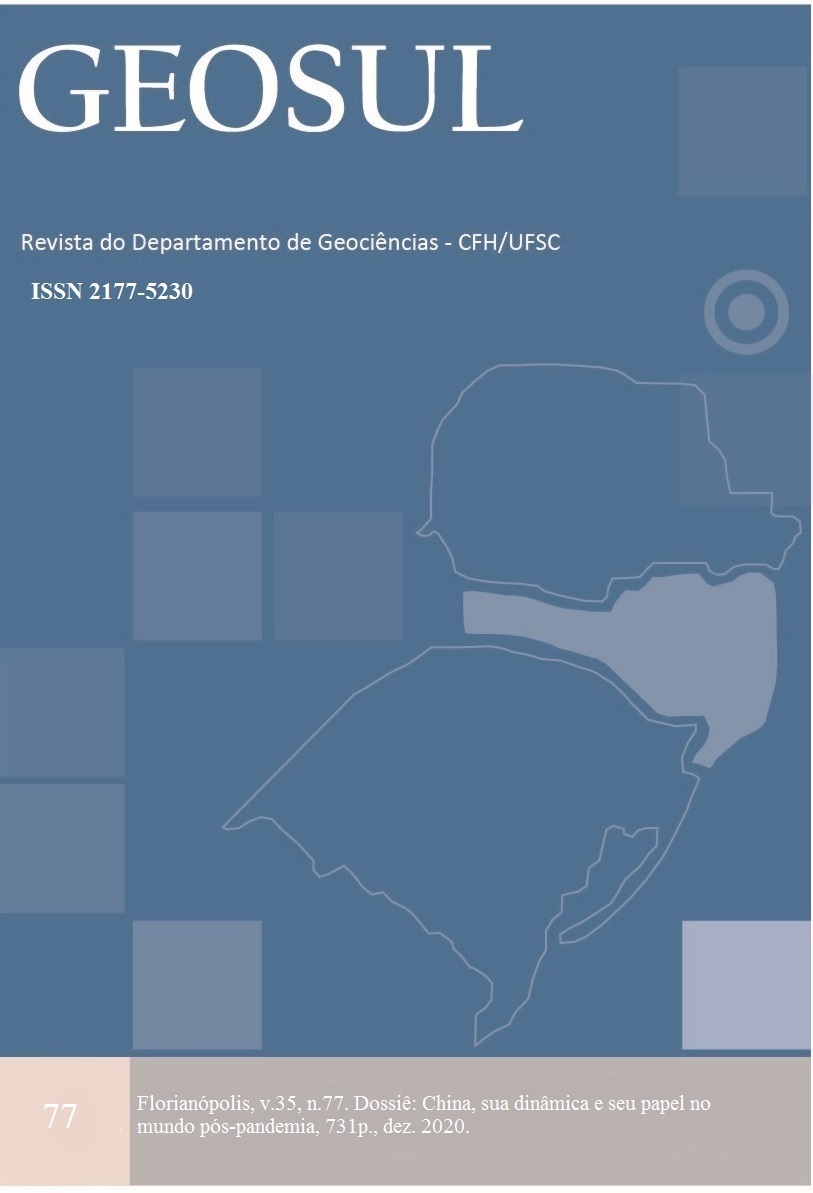 					Visualizar v. 35 n. 77 (2020): Dossiê: a China, sua dinâmica e seu papel no mundo pós-pandemia
				