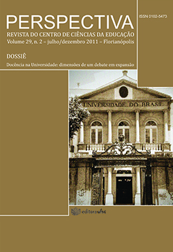 					Visualizar v. 29 n. 2 (2011): Docência na Universidade: dimensões de um debate em expansão
				