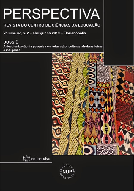 					Visualizar v. 37 n. 2 (2019): Dossiê: A Decolonização da Pesquisa em Educação: Culturas Africanas, Afrobrasileiras e Indígenas
				